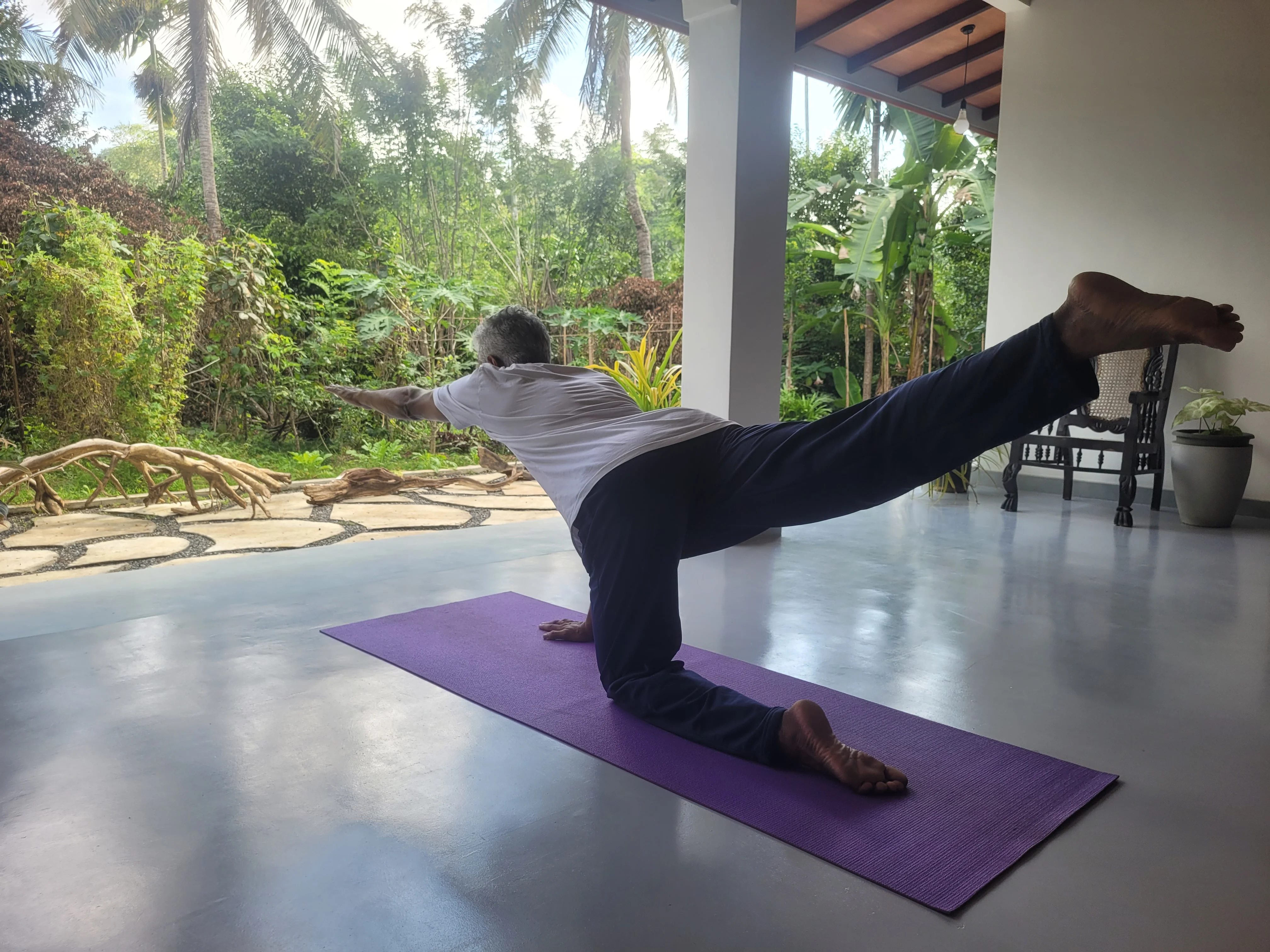 Yoga at Thepu Villa
